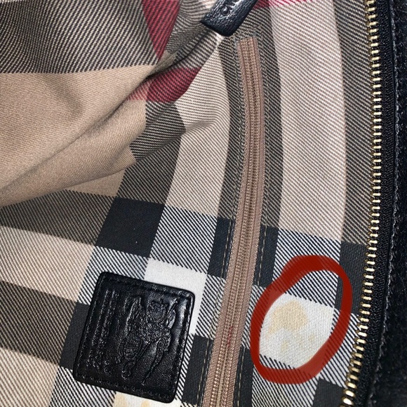 Black Burberry Canvas Tote Bag - Picture 11 of 16